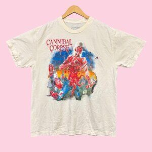 Cannibal Corpse Eaten Back To Life Death Metal Band Tee L
